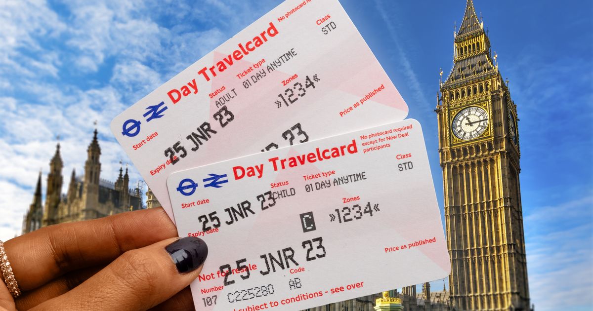 london travel card 3 days price